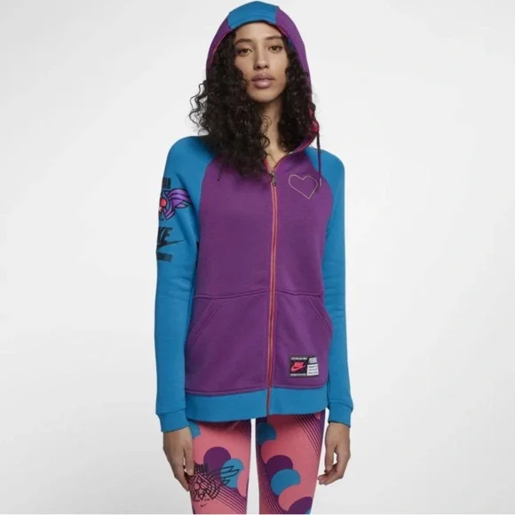 Nike Doernbecher Freestyle Amyiah's Rally Full-Zip Hoodie Sweatshirt MEDIUM EUC - Picture 5 of 16